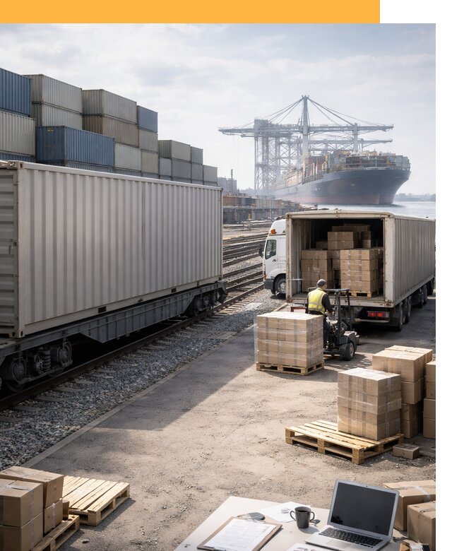 Мультимодальные перевозки грузов по миру от 46512 руб