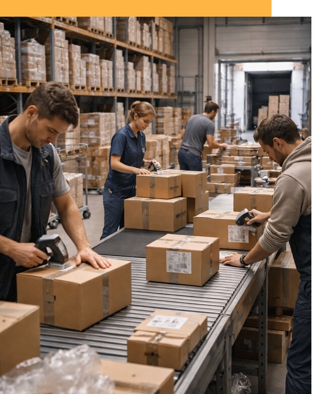 Доставка товаров для маркетплейсов от двери до склада от 7752