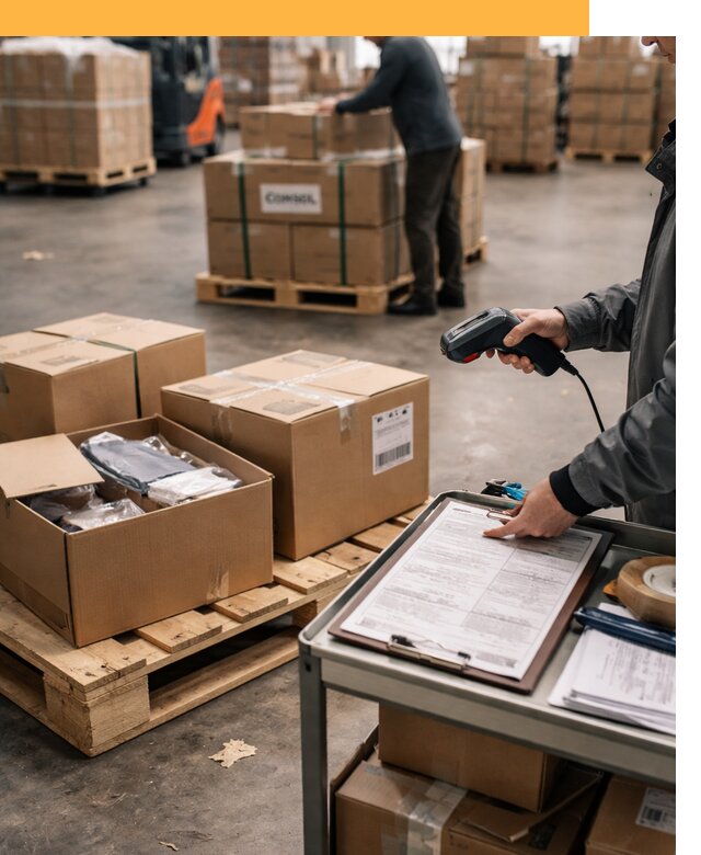 Сборные грузы из Китая: доставка, склад и таможня от 18605