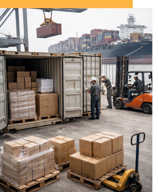 Контейнерные перевозки из Китая под ключ от 124032 руб/контейнер