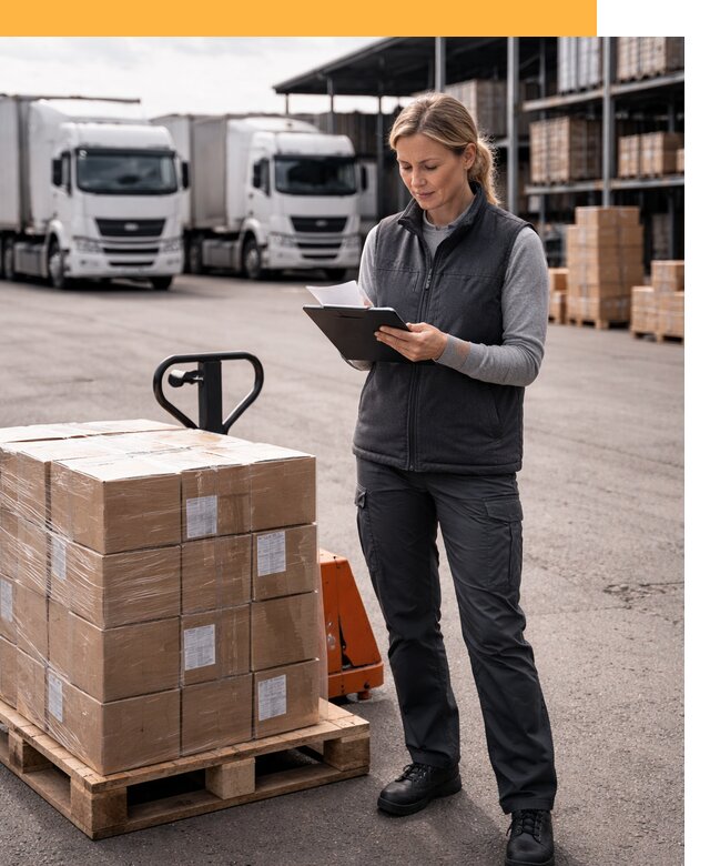 Доставка грузов из Европы к дверям клиента от 12403 руб