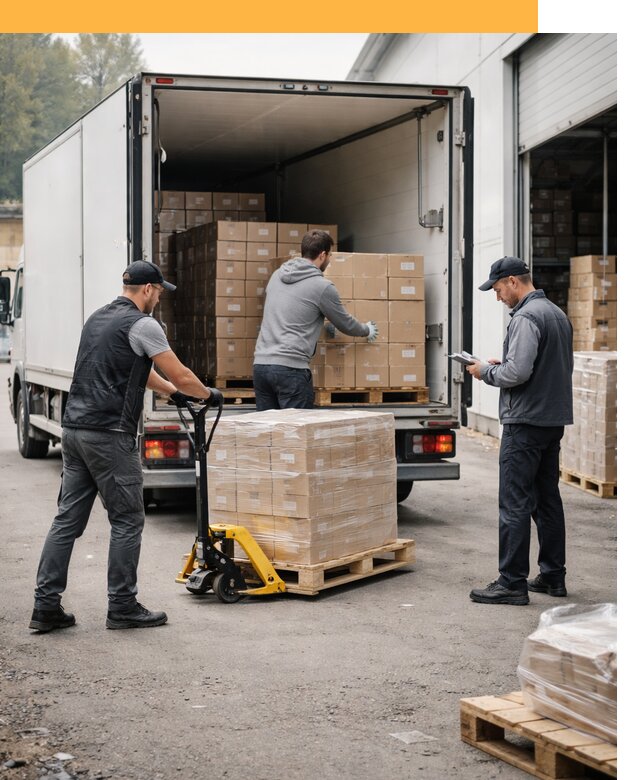 Автоперевозки из Европы до двери по цене от 87856 руб/т