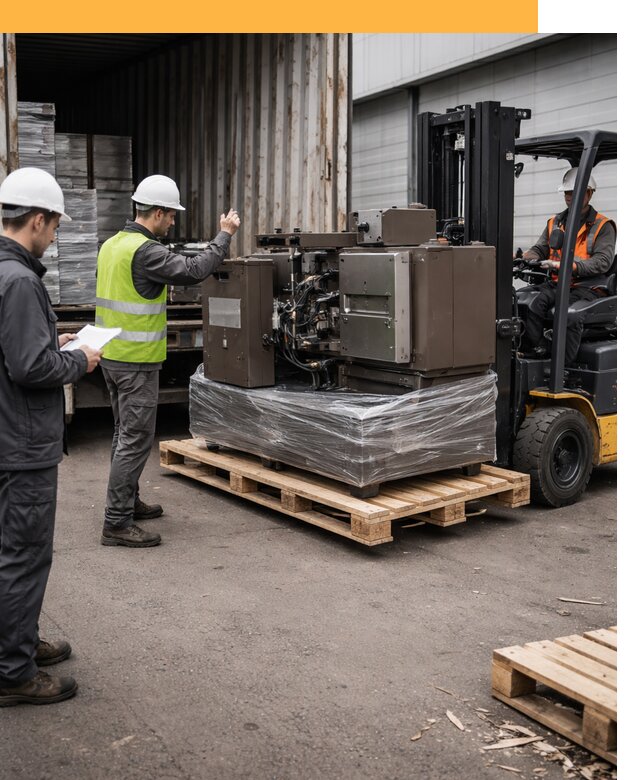 Доставка промышленного оборудования из Европы от 46512