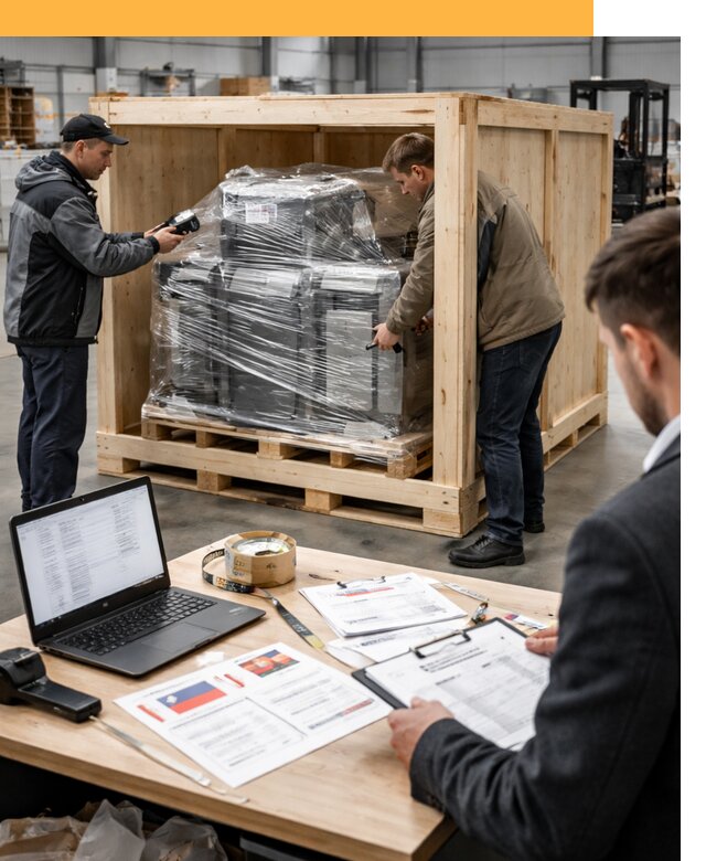 Доставка промышленного оборудования из США от 67184 руб