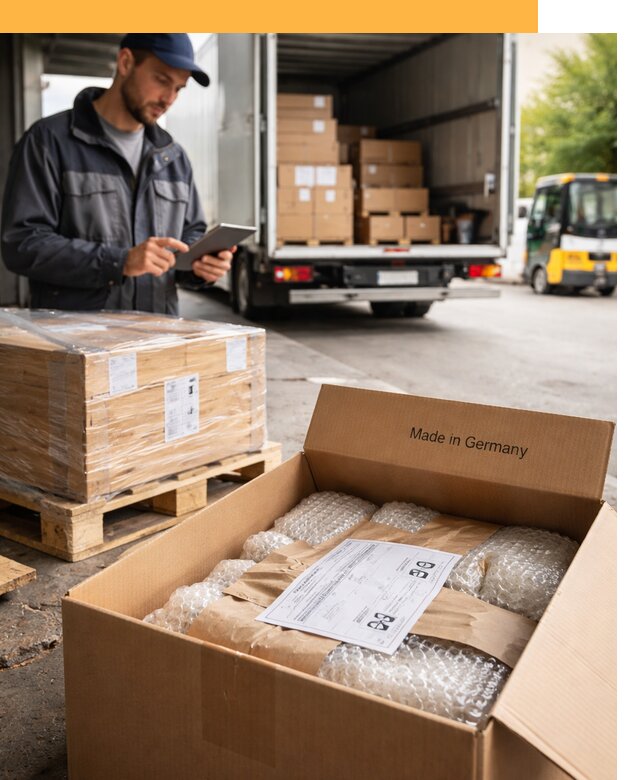 Доставка грузов из Германии от 46512 руб с таможенным оформлением