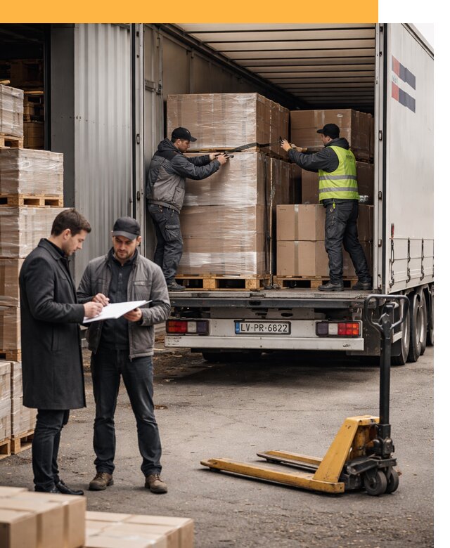 Автоперевозки из Латвии — международная доставка от 77520