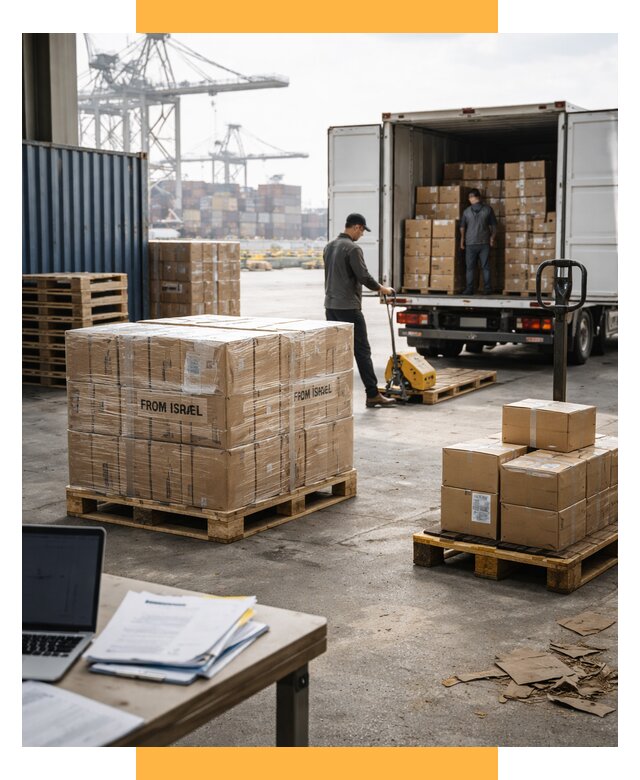 Доставка грузов из Израиля от 15504 р., логистика от СетСервис-Счи