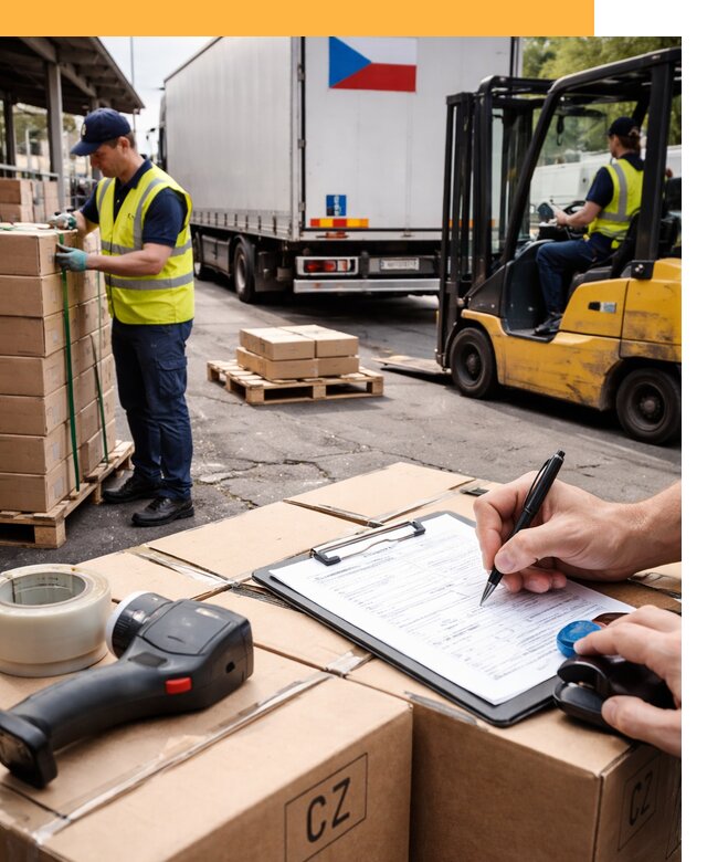 Доставка грузов в Чехию от 36176 руб, международные перевозки