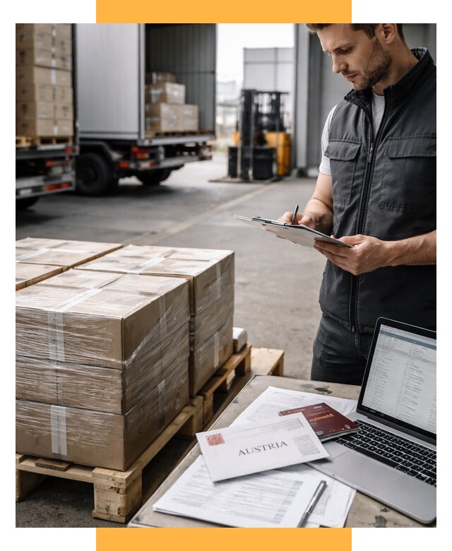 Доставка в Австрию от 67184 р. Логистика и экспорт СетСервис-Счи