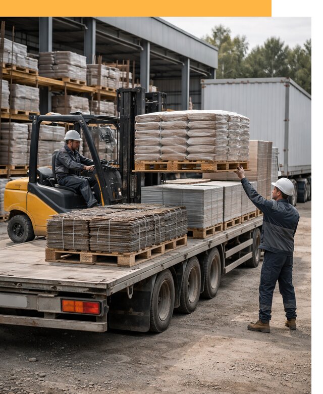 Перевозка строительных материалов по миру от 5685 руб