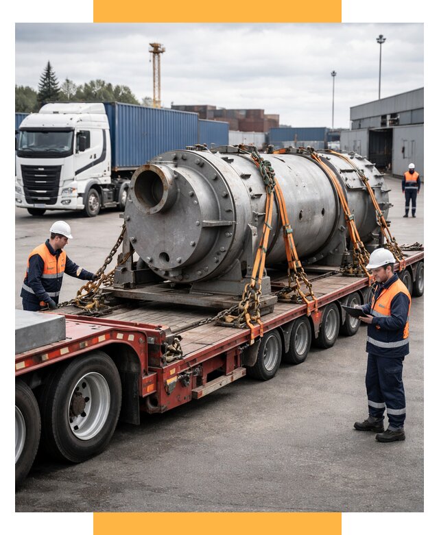 Перевозка тяжеловесных грузов под ключ от 155040 р. | СетСервис-Счи