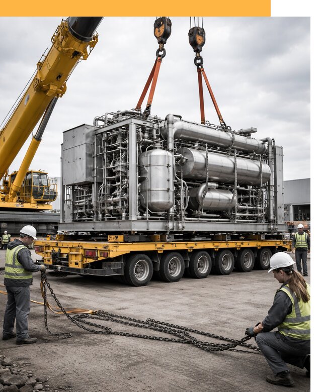 Перевозка тяжеловесных грузов по миру от 155040 руб