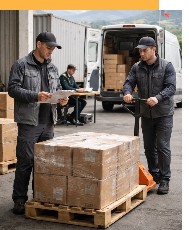 Доставка грузов через Армению, быстрая таможенная очистка от 25840