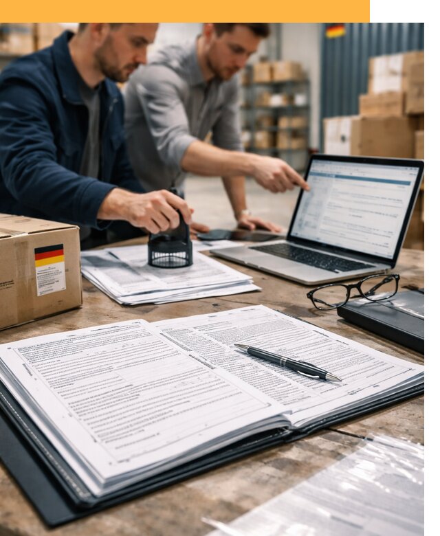 Таможенное оформление грузов из Германии от 9302 руб.