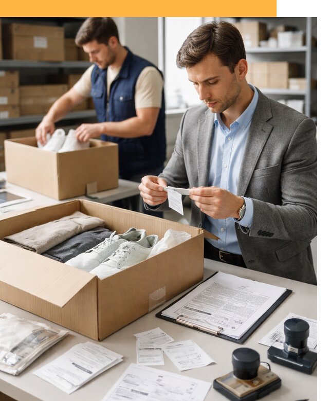 Таможенное оформление одежды и обуви по выгодной цене от 6718 руб