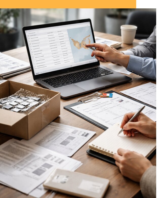 Поиск надежного поставщика в ОАЭ от 12403 рублей