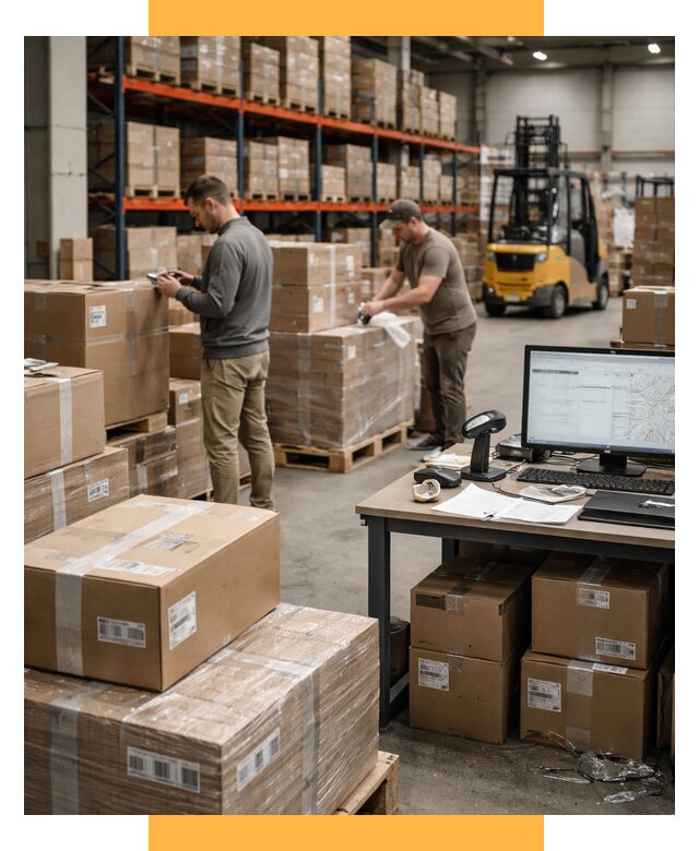 Склад консолидации в Европе от 6718 р., услуги СетСервис-Счи